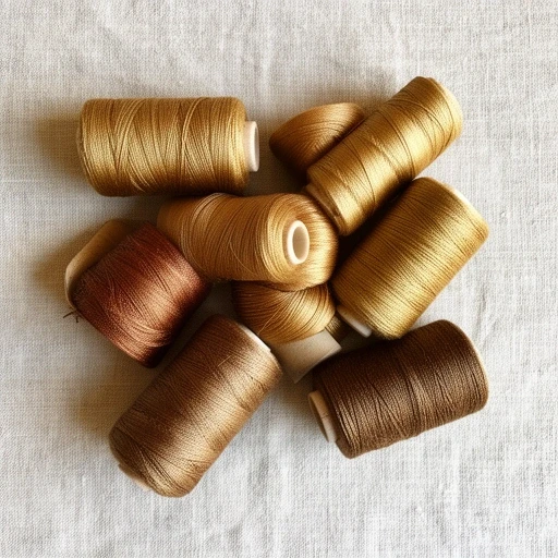 Szpule nici jedwabnych w pracowni